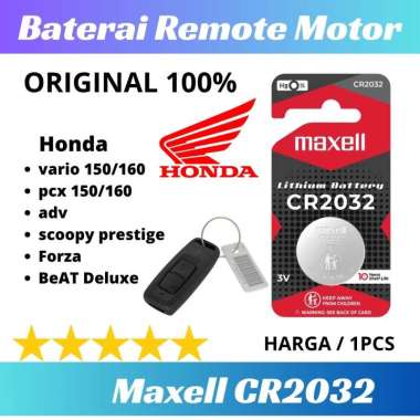 Baterai remot Honda PCX 150/160 Vario 150/160 Scoopy prestige ADV BeAT Deluxe