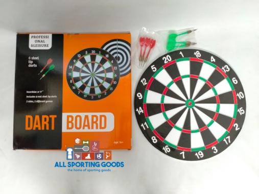 DART GAME BESAR 17 inch / Papan Dart Board Besar Ukuran 40 cm