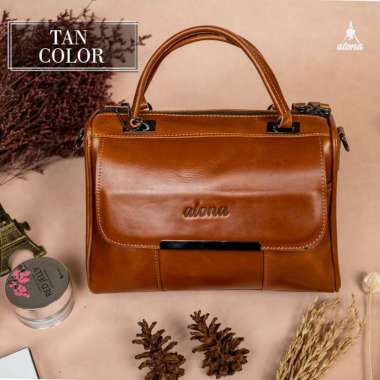 VERISH LEATHER - tas selempang wanita alona hestia bag tas kulit asli THAN