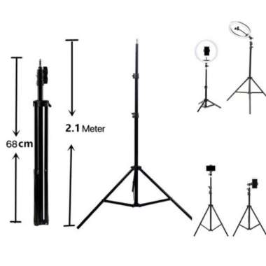 tripod 2meter / tripod 2.1 meter / tripod 2m include tas tripod murah