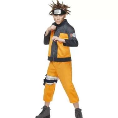 COSTUME ANAK NARUTO KOSTUM ANAK ANIME NINJA NARUTO HALLOWEN - Headband naruto