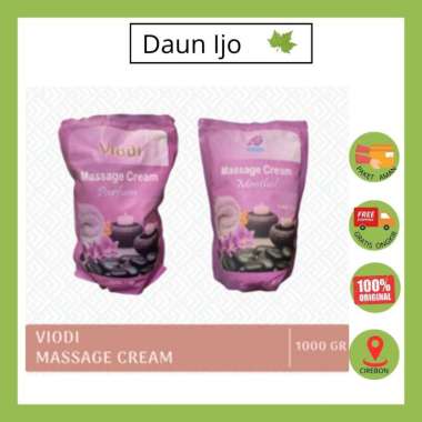VIODI MASSAGE CREAM 1KG (MENTHOL & PARFUM) | KRIM PIJAT PARFUM