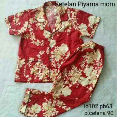 Piyama katun/piyama/baju tidur/daster Ecer