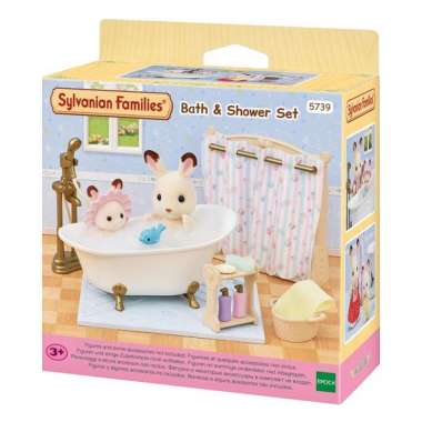 Mainan Koleksi Sylvanian Families 5739 Bath & Shower Set