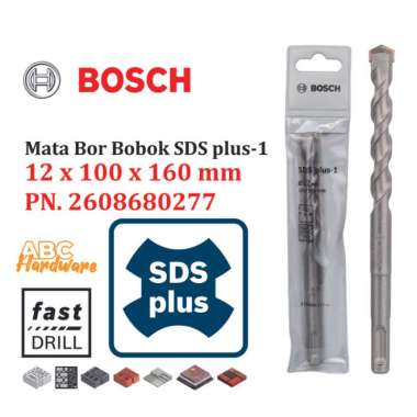 BOSCH Hammer drill bit SDS plus-1 Mata Bor Bobok 12 mm