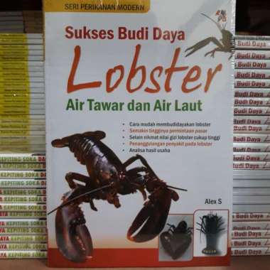 Buku Sukses Budidaya Lobster Air Tawar & Air Laut