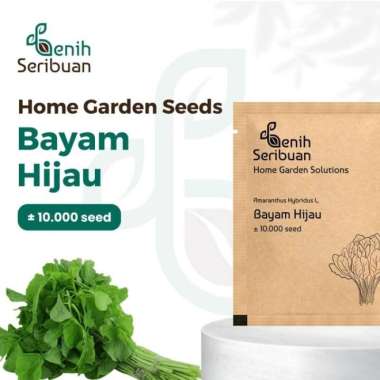 Bibit Bayam Hijau - Benih Sayuran Seribuan Premium PREM BAYAM HIJAU