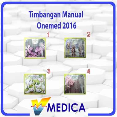 Timbangan Badan Manual Onemed BR 2016 / Timbangan Badan Manual BUBBLE