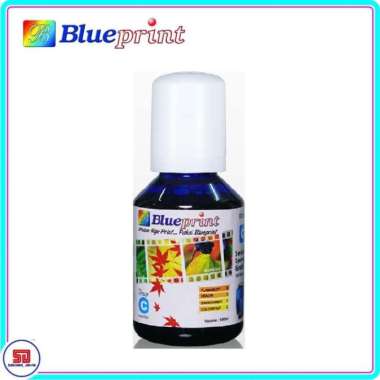 Blueprint 100ml Tinta Epson 003 Tinta Printer Epson L1110 L3110 L3150 Biru Muda