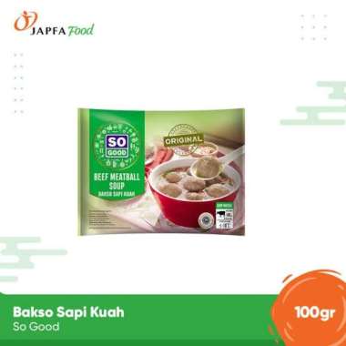 SO GOOD BAKSO SAPI KUAH ORIGINAL BEEF MEATBALL SOUP 100gr