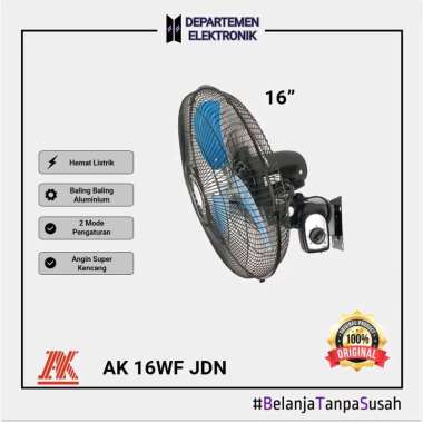 Kipas Angin Besi / WALL FAN AK / AK 16 JDN BERGARANSI
