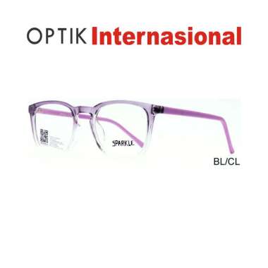 Kacamata SPARKLE SPK1004 D Frame Fashion Anak Black Clear