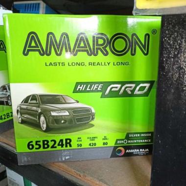 Aki Kering Avanza/ Amaron Hilife Pro 65B24R/ Ns60 / 12V50Ah/ Aki xenia
