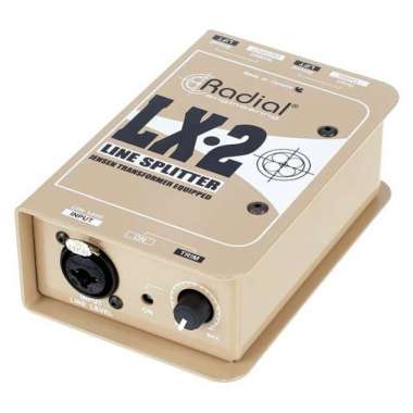Radial LX2 2-channel Balanced Line Splitter with Isolation