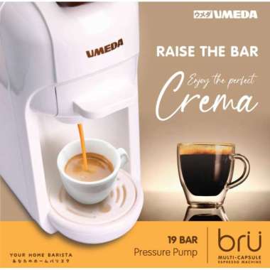 Umeda BRU Mesin Kopi Multi Kapsul / Nespresso Capsule Coffe Maker - Mesin Pembut Kopi - Coffe Maker