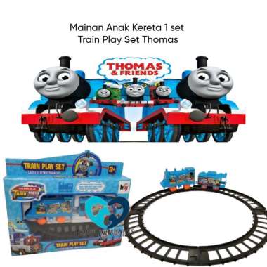 Train Play Set Thomas / Mainan Anak Kereta 1 set