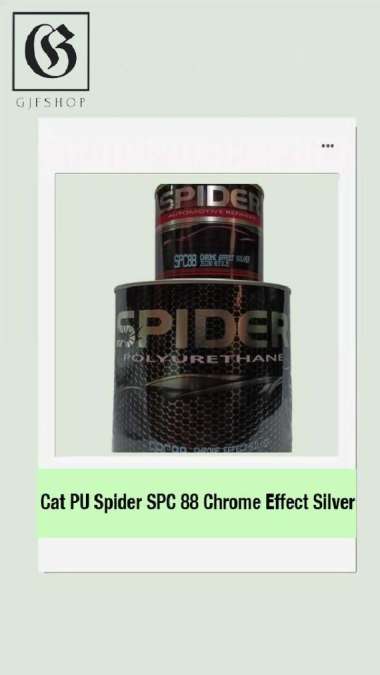 Cat PU Spider SPC 88 Chrome Effect Silver 1/4 200ml