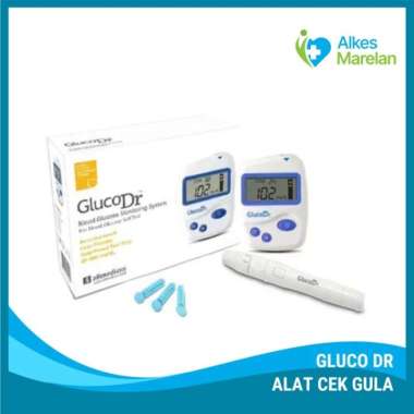 GLUCO DR - Alat Cek Gula Darah GLUCO Dr/ Alat Test Gula Darah GLUCO DR