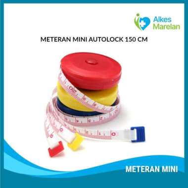 Meteran Gulung Mini Rol 150Cm / Alat Pengukur Pita 1,5m / Medline