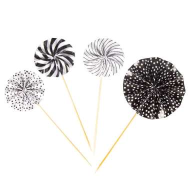 RUMAH KRAVE - Cake Topper Firework Dekorasi Kue Kembang Api Black