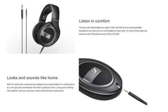 Promo Sennheiser Hd 559 Headphones Around Ear Headset Hd559 Diskon 23 Di Seller Chaughar Store Tegal Alur Kota Jakarta Barat Blibli