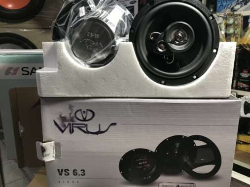 Speaker Coaxial Venom Virus VS 6.3 Speaker Pintu Mobil Venom Virus