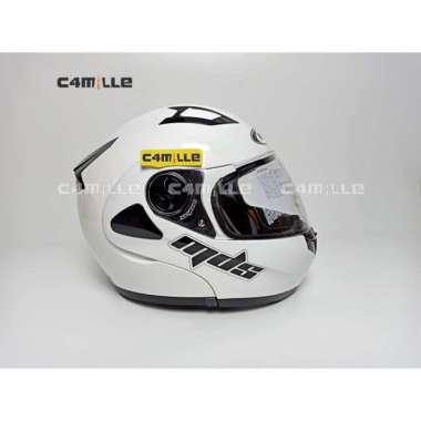 HELM MDS PRO RIDER SOLID WHITE MODULAR FULL XL