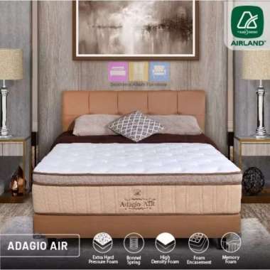 Airland Springbed kasur matras pocket spring plush top memory foam Adagio Air Gold Series matras & f