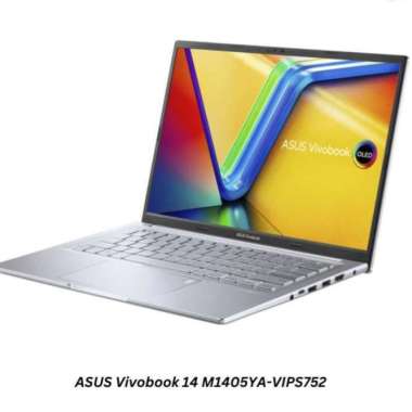 ASUS M1405YA-VIPS751/2 ( Black, Silver ) + OHS silver