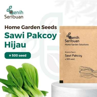Bibit Sawi Pakcoy - Benih Sayuran Seribuan Premium