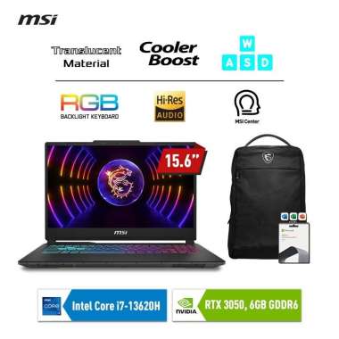 MSI Cyborg 15 A13UDXK Intel i7-13620H 16GB SSD 512GB RTX3050 15.6" FHD W11+OHS