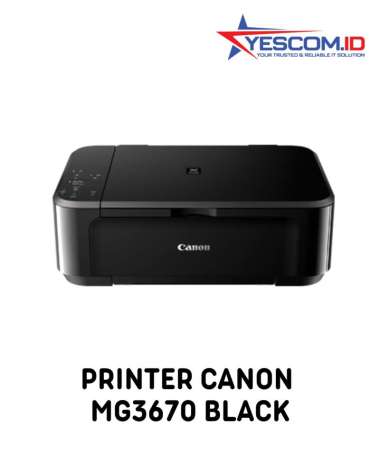 Printer Canon PIXMA MG3670 (Print Scan Copy) BLACK/RED Printer Inkjet PIXMA MG3670 RED