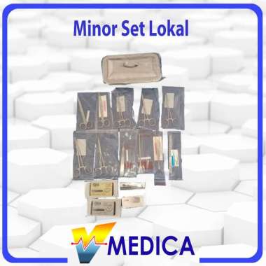 Minor Set Lokal / Alat Bedah Instruments Kit
