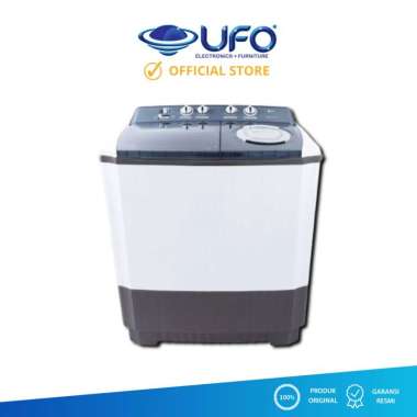 LG Mesin Cuci 2 Tabung Roller Jet Pulsator 9 Kg P9050R
