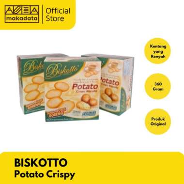 BISCOTTO POTATO CRISPY 360 GR / POTATO CRISPY MURAH
