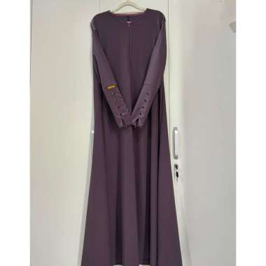 Abaya Arumi Anti UV premium abaya lebaran M ARUMI-PLUM