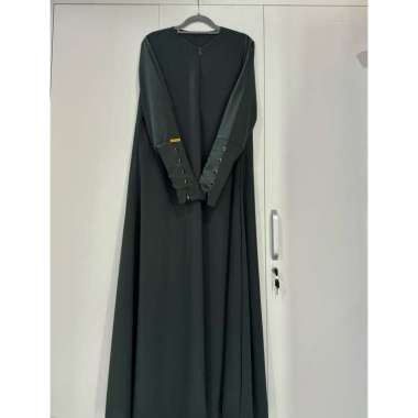 Abaya Arumi Anti UV premium abaya lebaran M ARUMI-BRONZEGREEN