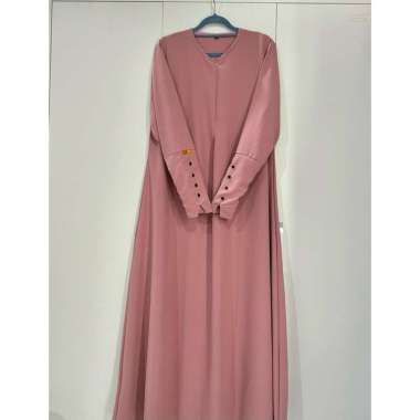 Abaya Arumi Anti UV premium abaya lebaran M ARUMI-LIGHTPINK