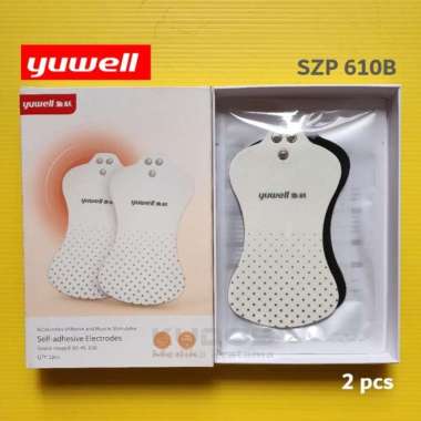 Yuwell TENS Electrode Pad SZP-610B SDP-330 Perekat Pads 2pcs Original - Pad SZP 610B