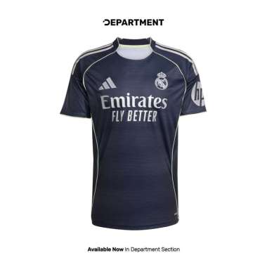 Jersey Bola Pria ADIDAS REAL MADRID 25/26 AWAY JJ4182 ORIGINAL M