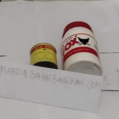 PAKET LEM FOX 1/2KG LEM PUTIH LEM AIBON KUNING 100CC