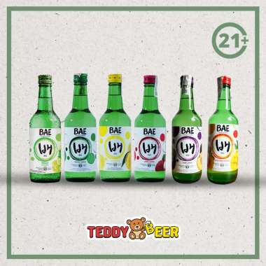 Bae Soju All Varian [360ml] Peach Mango