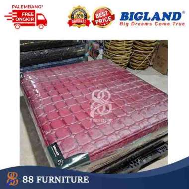 Full set Springbed Bigland Plushtop | Kasur Big Land Pillow Murah Set Lokal 180x200