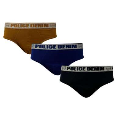 POLICE Celana Dalam Cotton Spandex Premium Pria L