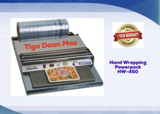 Mesin Plastik Wrapping / Hand Wrapping Powerpack HW-450