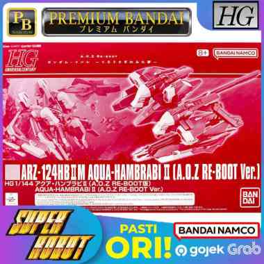 BANDAI HG Aqua Hambrabi II AOZ RE-BOOT Ver - HGUC P-BANDAI Limited
