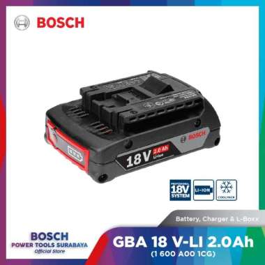 Baterai 18V Bosch GBA 18 V-LI 2.0Ah Battery