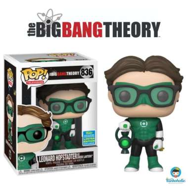 Funko POP! Big Bang Theory - Leonard Hofstadter as Green Lantern SDCC