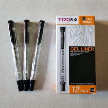 Pena Gel Tizo Zebra 1.0mm TG 340 Biru