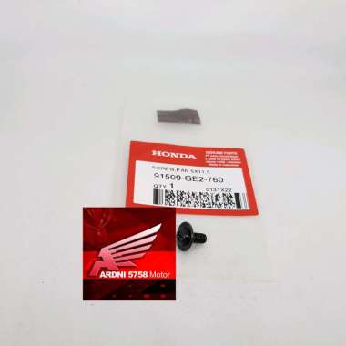 SCREW PAN 5X11.5 BAUT COVER BODY 5 X 11.5 ADV PCX SONIC VARIO BEAT SCOOPY GENIO 91509GE2760 ORIGINAL
